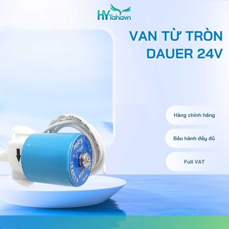 Van điện từ tròn Dauer 24v