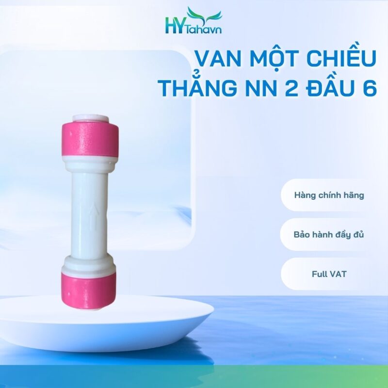Van một chiều thẳng nối nhanh hai đầu dây 6